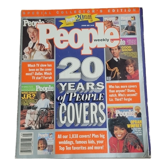 People Other - ⏳️Vintage⏳️PEOPLE Spring 1994 Twenty Years of People Covers